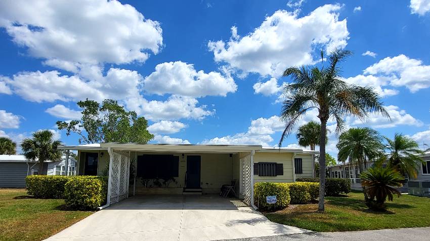 Sarasota, FL Mobile Home for Sale located at 5691 Halifax Drive Camelot Lakes Village