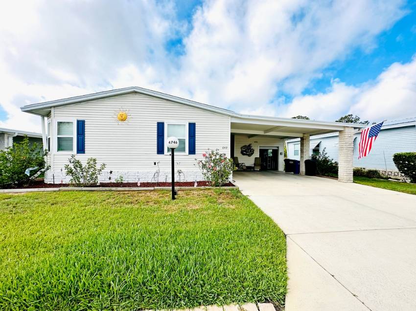 Lakeland, FL Mobile Home for Sale located at 4746 Crestwicke Drive Schalamar Creek Golf & Country Club