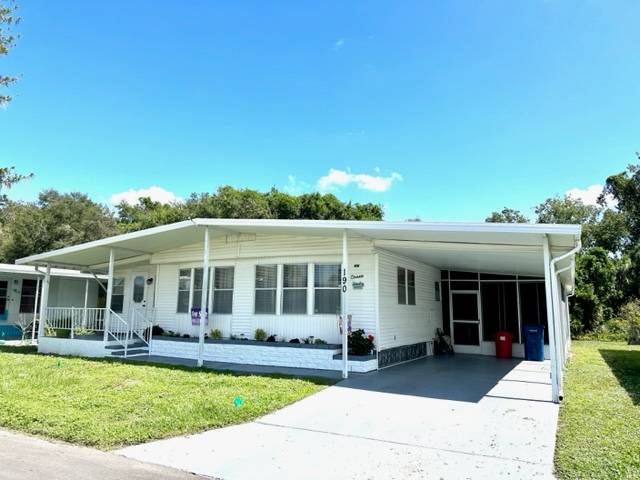 Ellenton, FL Mobile Home for Sale located at 190 Poinciana Dr Colony Cove
