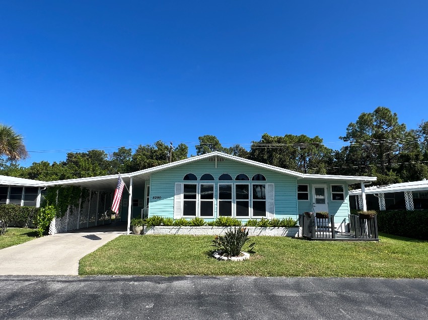 Sarasota, FL Mobile Home for Sale located at 5290 Wellfleet Dr. N. Camelot East Village