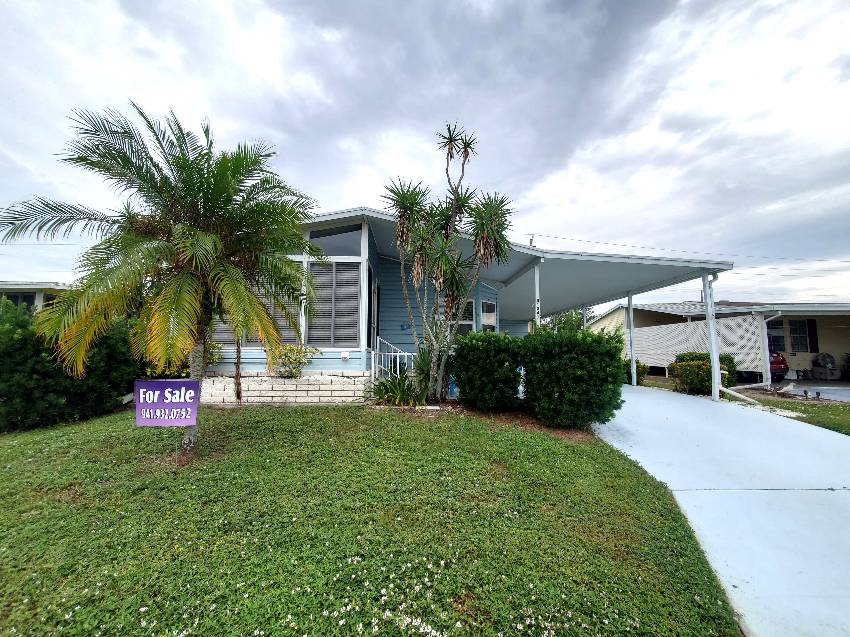 Ellenton, FL Mobile Home for Sale located at 4104 Buena Vista Dr S Colony Cove