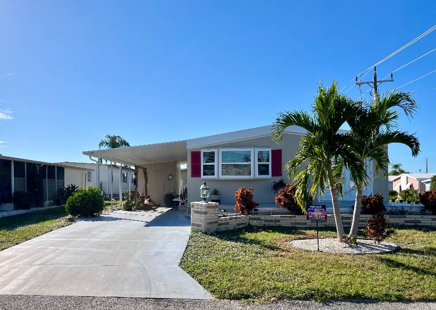 Venice, FL Mobile Home for Sale located at 459 Zacapa Bay Indies