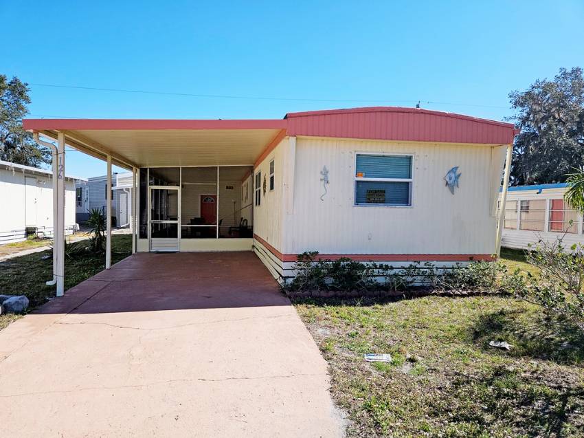 Winter Haven, FL Mobile Home for Sale located at 126 Jay Drive Winter Haven Mhc