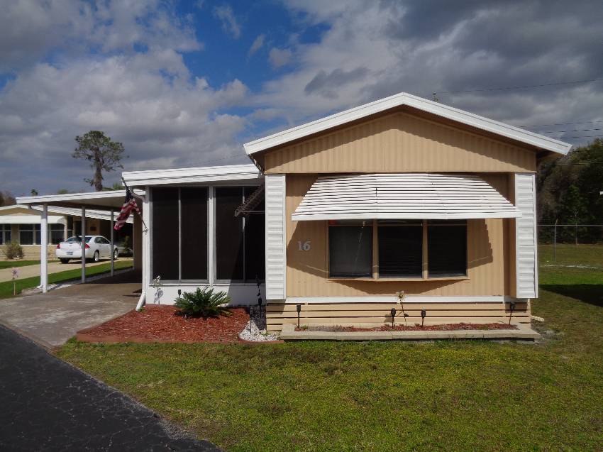 Lakeland, FL Mobile Home for Sale located at 3731 Old Tampa Hwy Lot #16 Cauley's Mhp