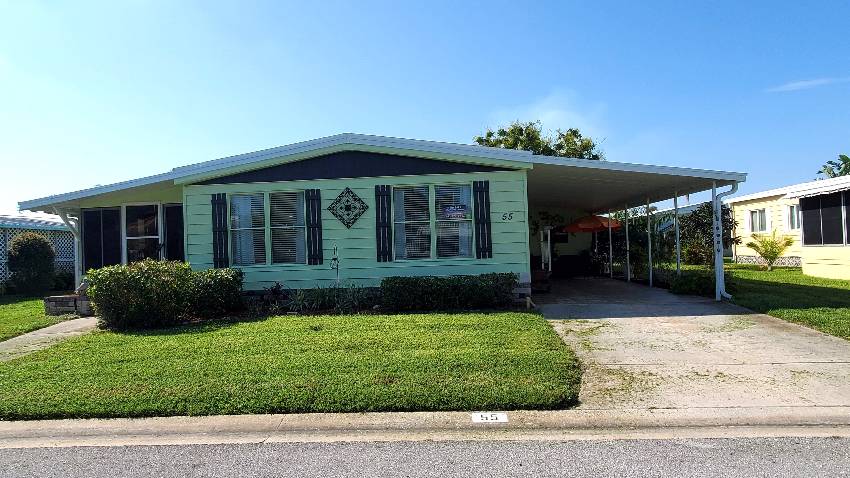 Bradenton, FL Mobile Home for Sale located at 3901 71st St W. Lot 55 Seabreeze Mobile Estates