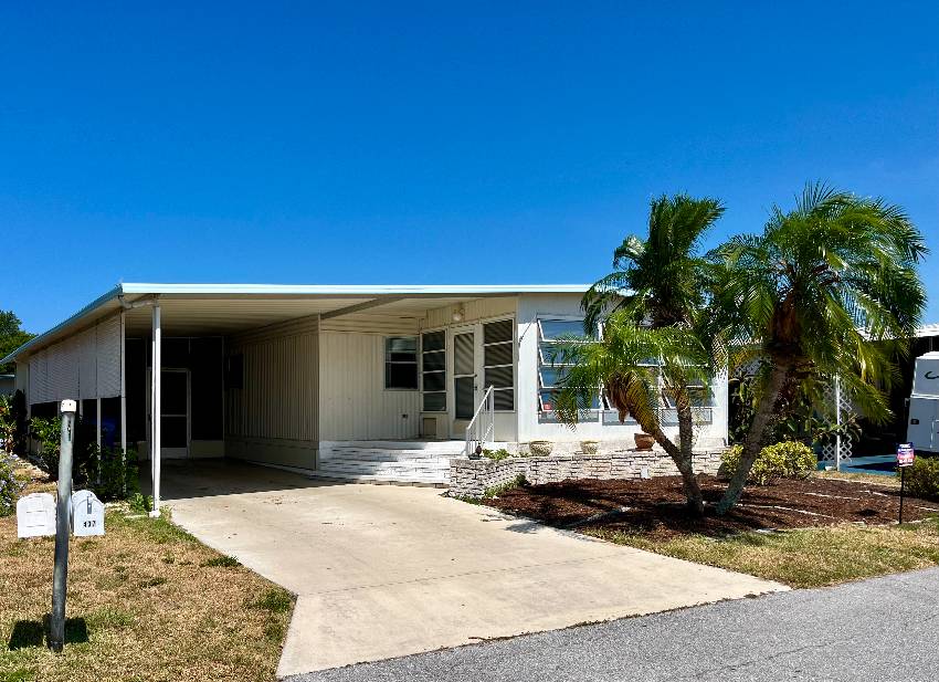 Venice, FL Mobile Home for Sale located at 437 Bimini Bay Indies
