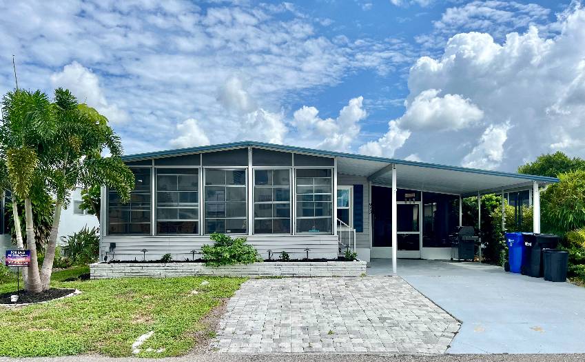 Venice, FL Mobile Home for Sale located at 973 Orinoco Bay Indies