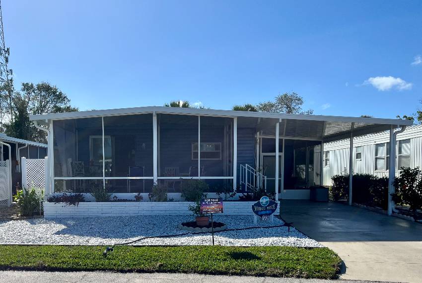 Venice, FL Mobile Home for Sale located at 862 Exuma Bay Indies