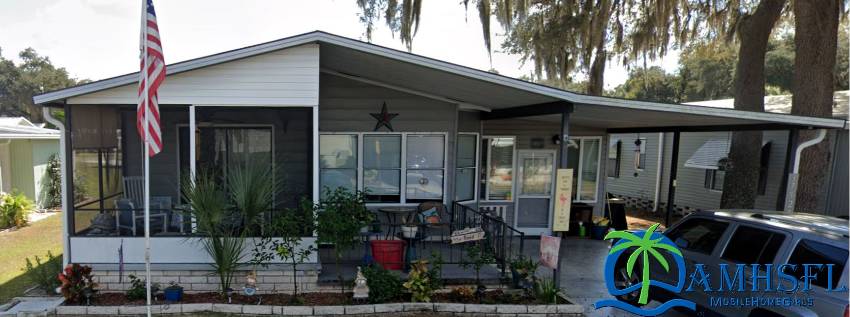 Zephyrhills, FL Mobile Home for Sale located at 37524 Oak Lake Dr Tropical Acre Estates