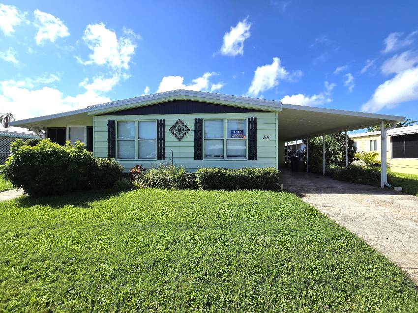 Bradenton, FL Mobile Home for Sale located at 3901 71st St West,  Lot 55 Seabreeze Mobile Estates