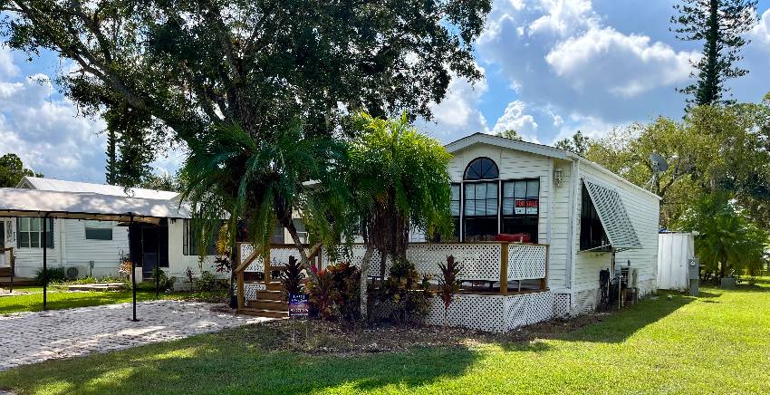 Venice, FL Mobile Home for Sale located at 1300 N River Rd Lot E75 Ramblers Rest