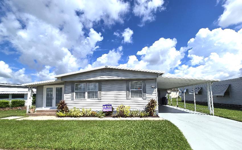 Ellenton, FL Mobile Home for Sale located at 488 Flamingo Lane Colony Cove