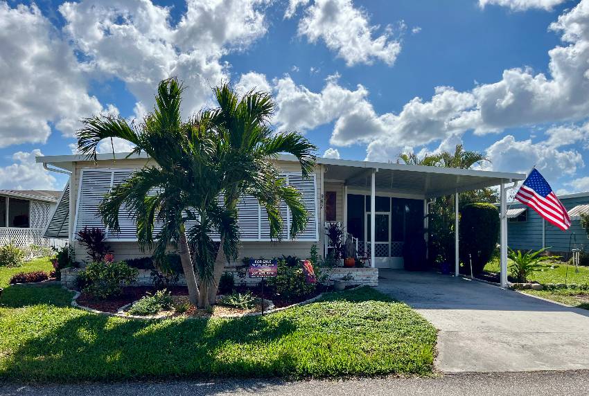 Venice, FL Mobile Home for Sale located at 962 Sand Cay Bay Indies