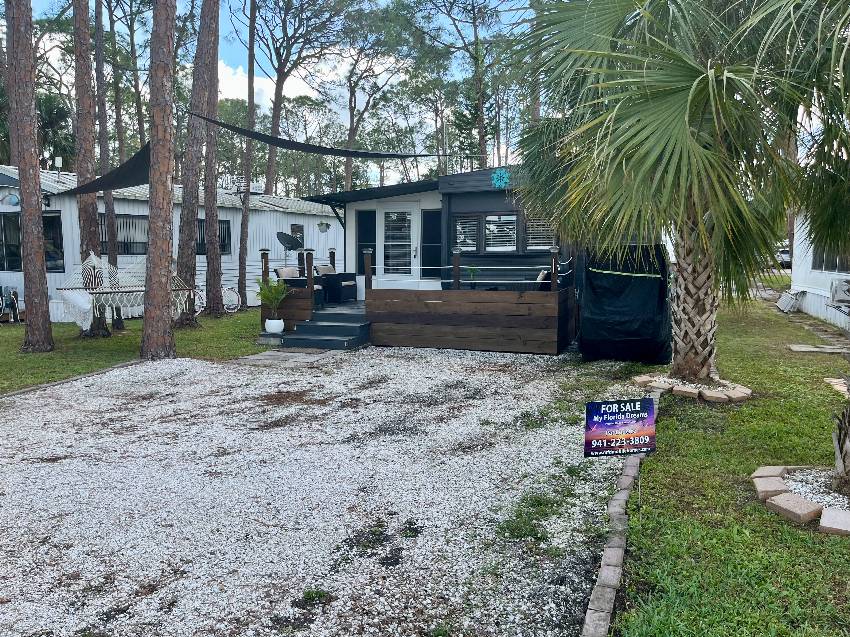 Venice, FL Mobile Home for Sale located at 1300 N River Rd Lot C133 Ramblers Rest