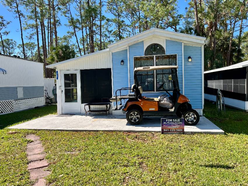 Venice, FL Mobile Home for Sale located at 1300 N River Rd Lot E40 Ramblers Rest