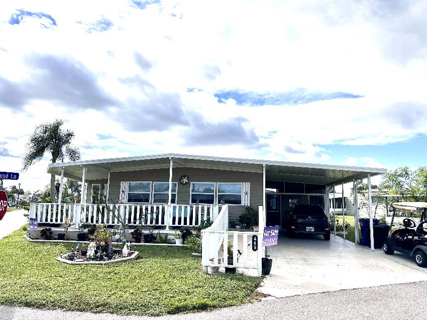 Ellenton, FL Mobile Home for Sale located at 485 Driftwood Lane Colony Cove