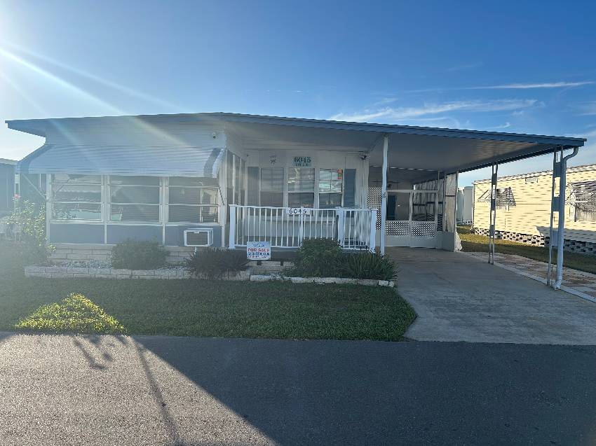 New Port Richey, FL Mobile Home for Sale located at 6045 Balboa Ave Hacienda Village