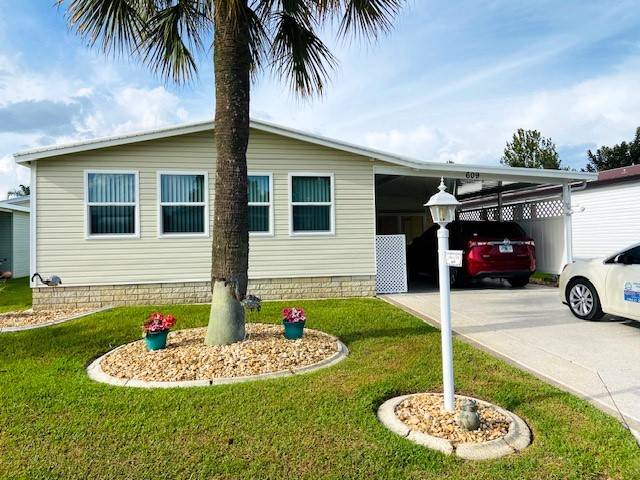 Sebring, FL Mobile Home for Sale located at 609 Wilderness Circle Tanglewood