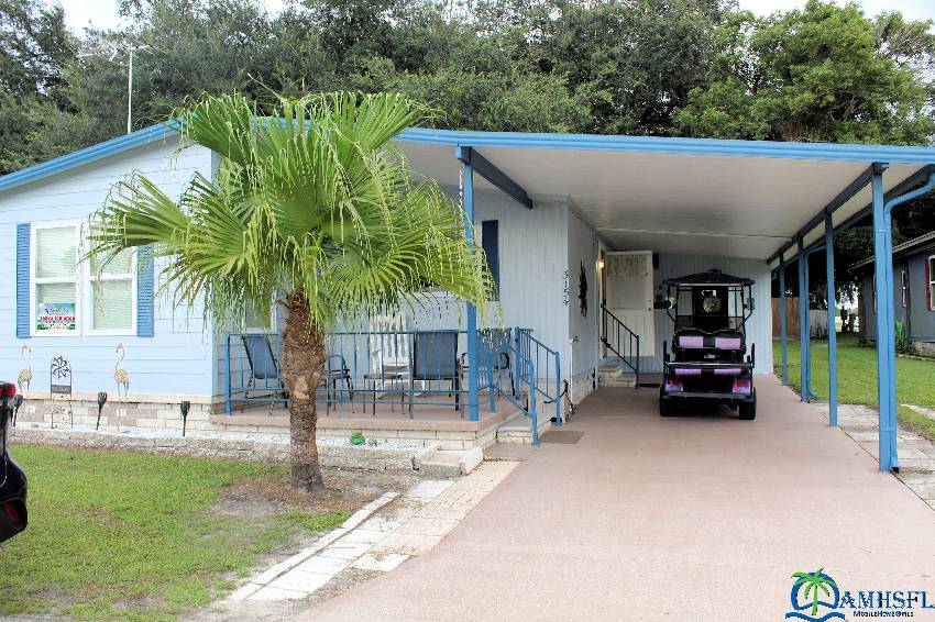 Zephyrhills, FL Mobile Home for Sale located at 3154 Blue Lagoon Dr Tropical Acre Estates