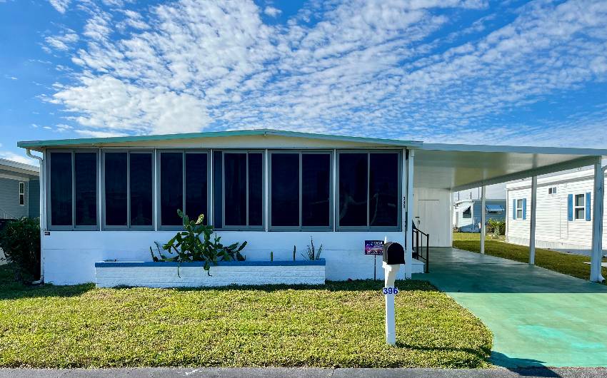 Venice, FL Mobile Home for Sale located at 396 Mandarin Way Ridgewood Venice