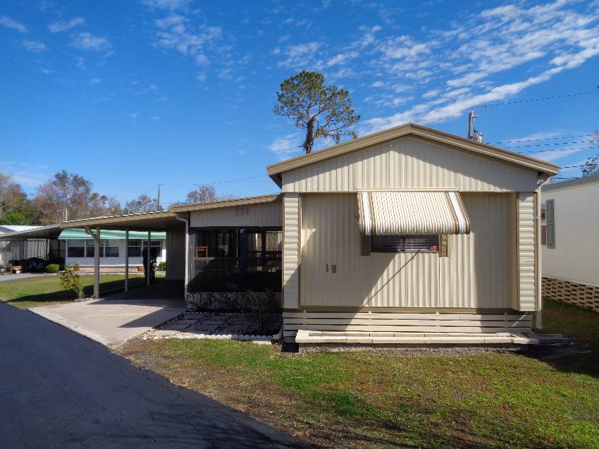 Lakeland, FL Mobile Home for Sale located at 3731 Old Tampa Hwy Lot 18 Cauley's Mhp