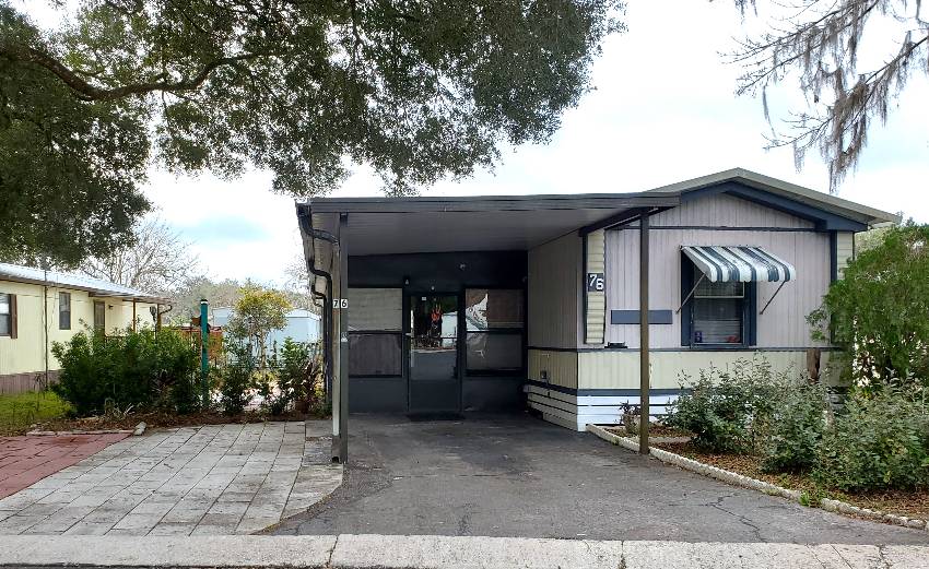 Brooksville, FL Mobile Home for Sale located at 21253 Yontz Rd Lot 76 3 Seasons Mhp