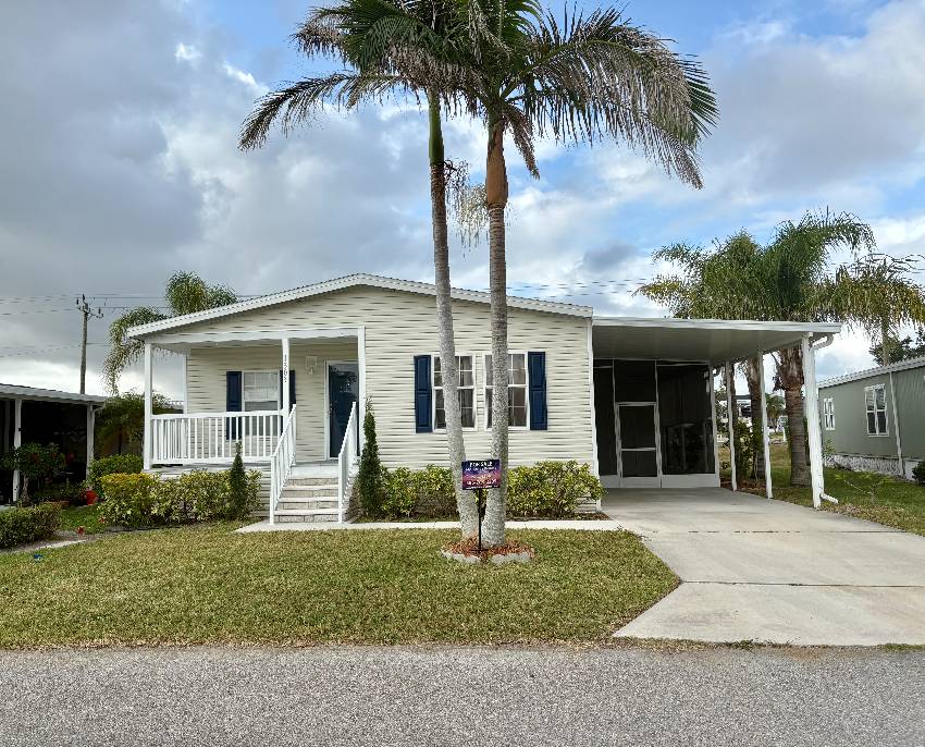 Venice, FL Mobile Home for Sale located at 1303 S Indies Cir Bay Indies