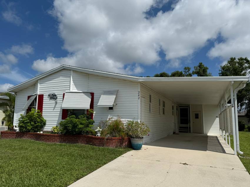 Parrish, FL Mobile Home for Sale located at 242 Gardenia Lane The Gardens