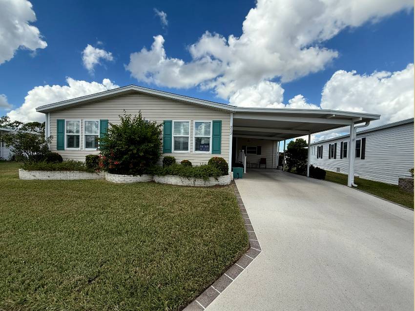 Parrish, FL Mobile Home for Sale located at 213 Hibiscus Way The Gardens