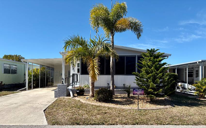 Venice, FL Mobile Home for Sale located at 427 Andros Bay Indies