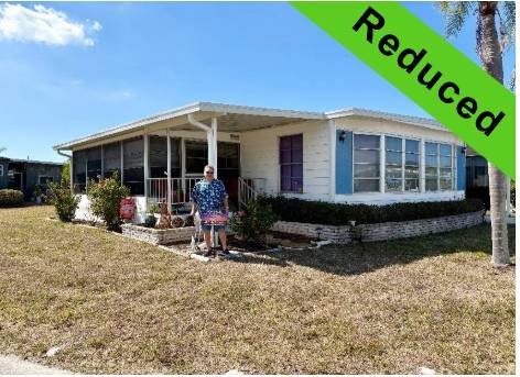 Venice, FL Mobile Home for Sale located at 932 Trinidad W Bay Indies