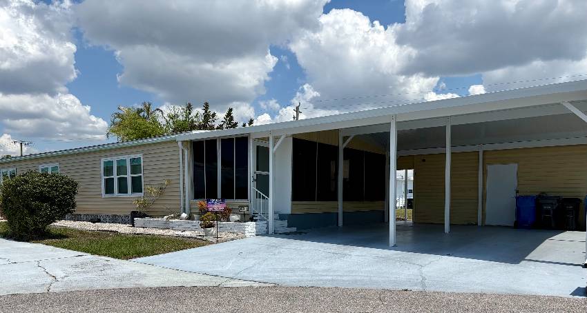 Venice, FL Mobile Home for Sale located at 989 Eleuthera Bay Indies