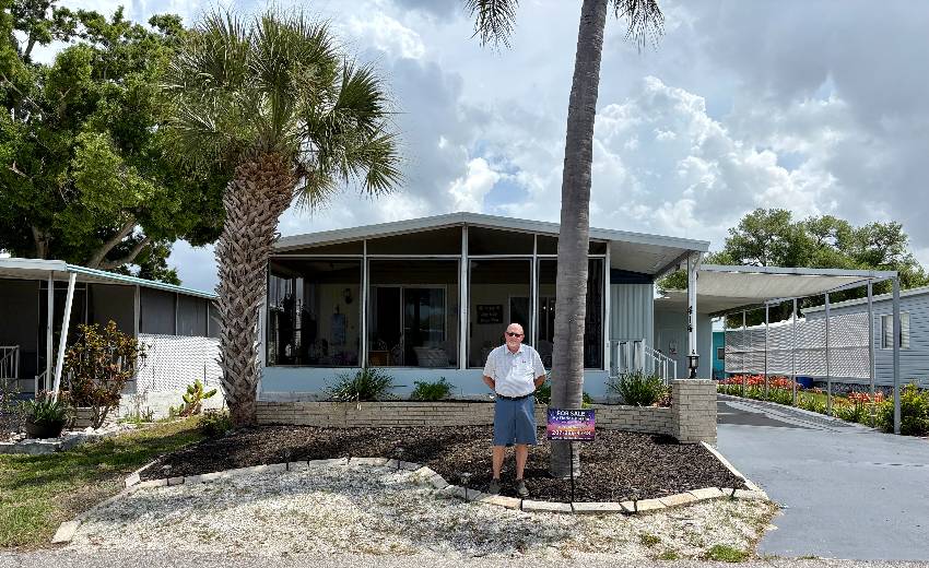 Venice, FL Mobile Home for Sale located at 414 Zacapa Bay Indies