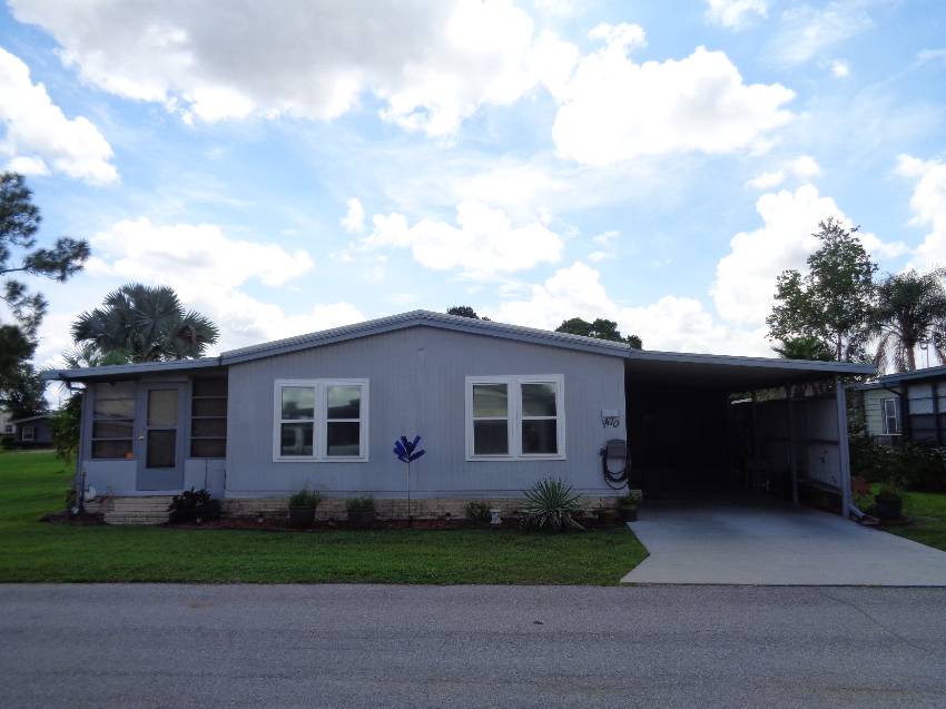 Lakeland, FL Mobile Home for Sale located at 1470 Cactus Dr. Heatherwood Village