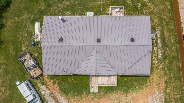 roof of a mobile home