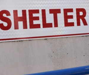 shelter sign