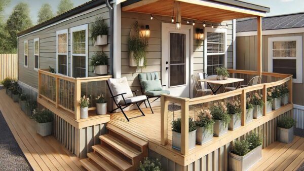 Small deck ideas for mobile homes