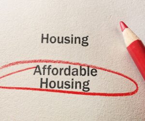 affordable housing sign