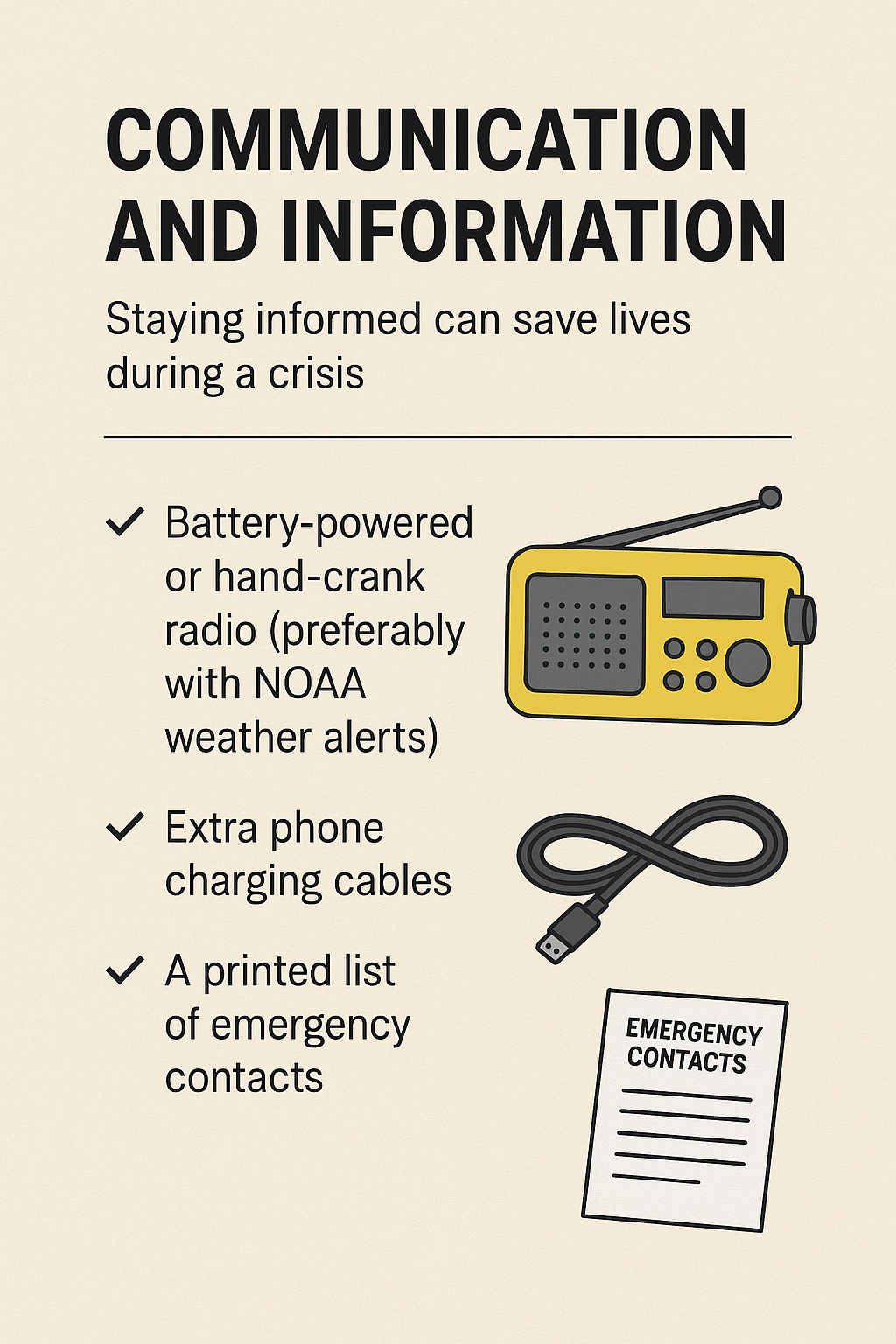 communication and information