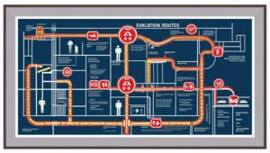 evacuation routes