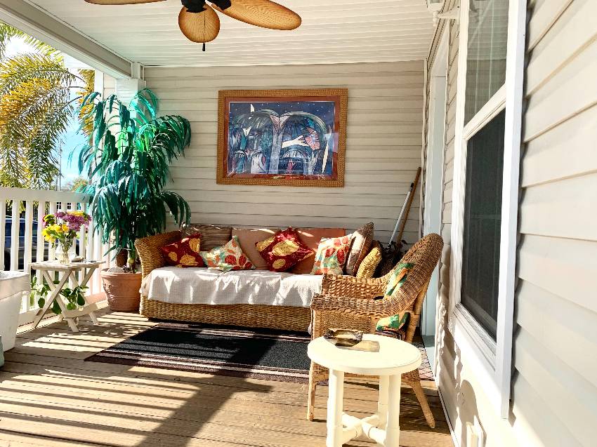 Mobile Home Deck and Patio Decorating Ideas