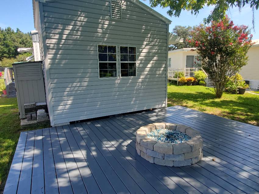 Mobile Home Deck and Patio Decorating Ideas