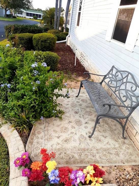 Mobile Home Deck and Patio Decorating Ideas