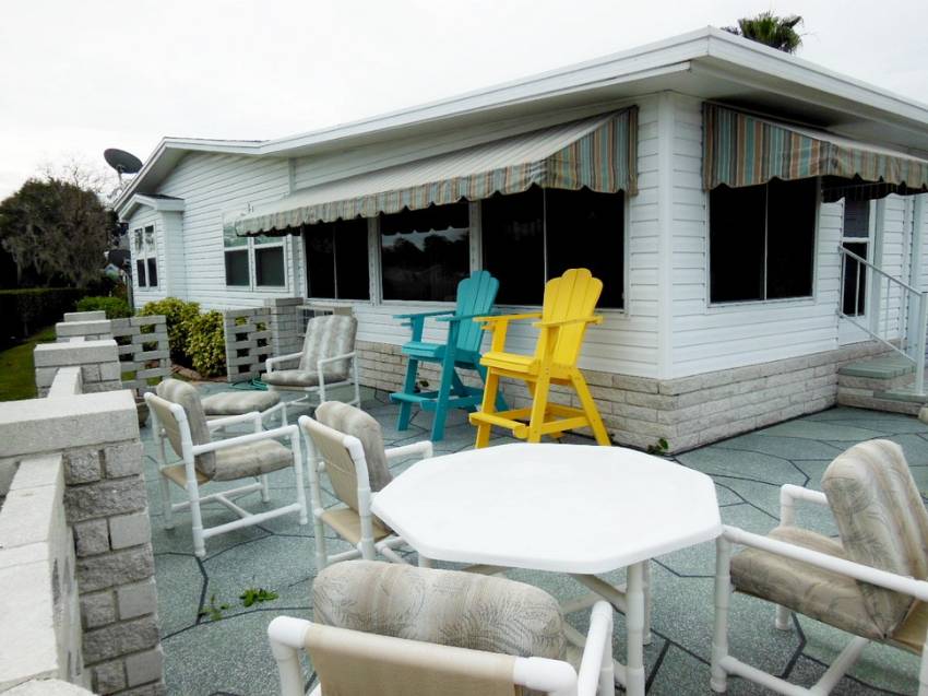 Mobile Home Deck and Patio Decorating Ideas