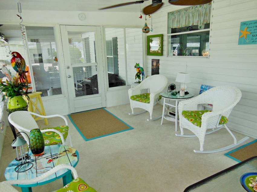 Mobile Home Deck and Patio Decorating Ideas