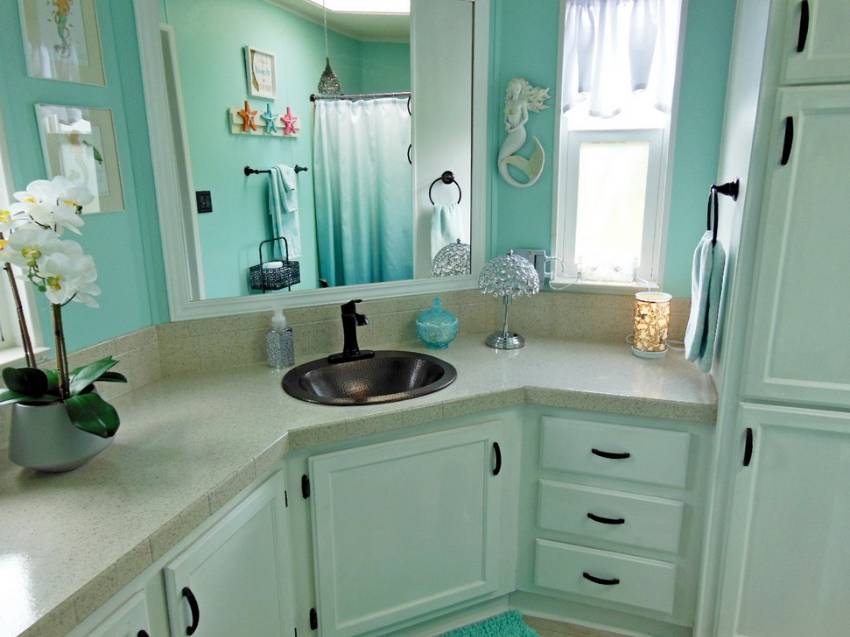 Mobile Home Bathroom Decorating Ideas