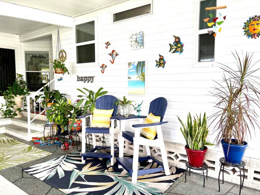 Mobile Home Sunroom and Lanai Decorating Ideas