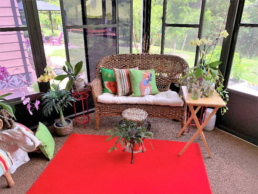 Mobile Home Sunroom and Lanai Decorating Ideas