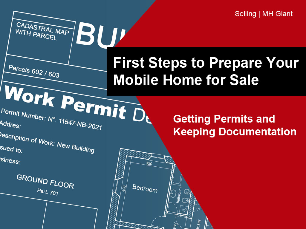 Working on a mobile home don't overlook the crucial steps of getting necessary permits and keeping detailed documentation