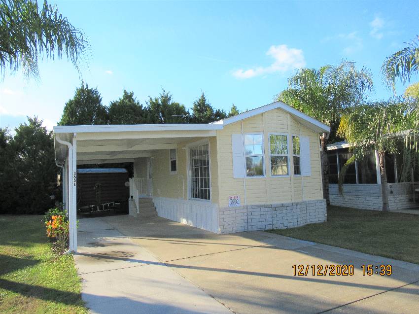 Zephyrhills, FL Mobile Home for Sale located at 3651 Black Diamond